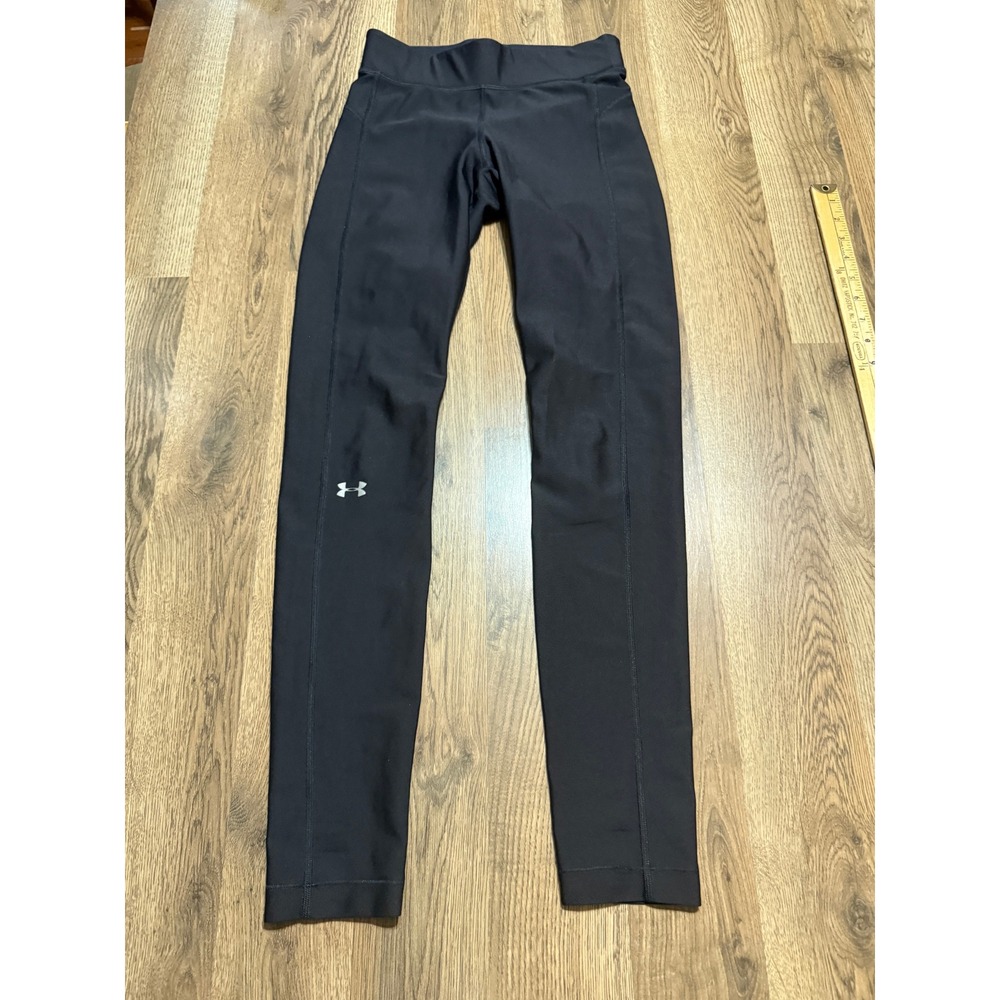 Under Armour Pants Women Size SM Black Leggings Activewear Compression